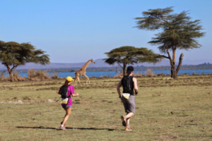 girafe trail kenya