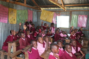 enfants classe kenya